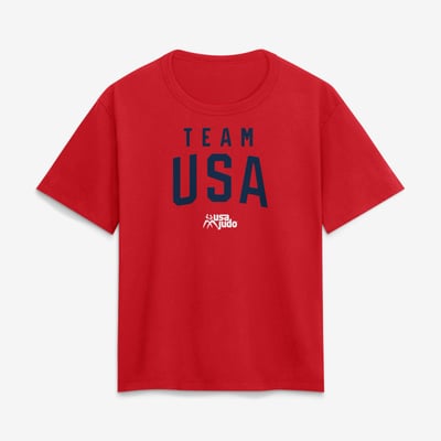 Team USA Women's Summer Games Judo T-Shirt - Red